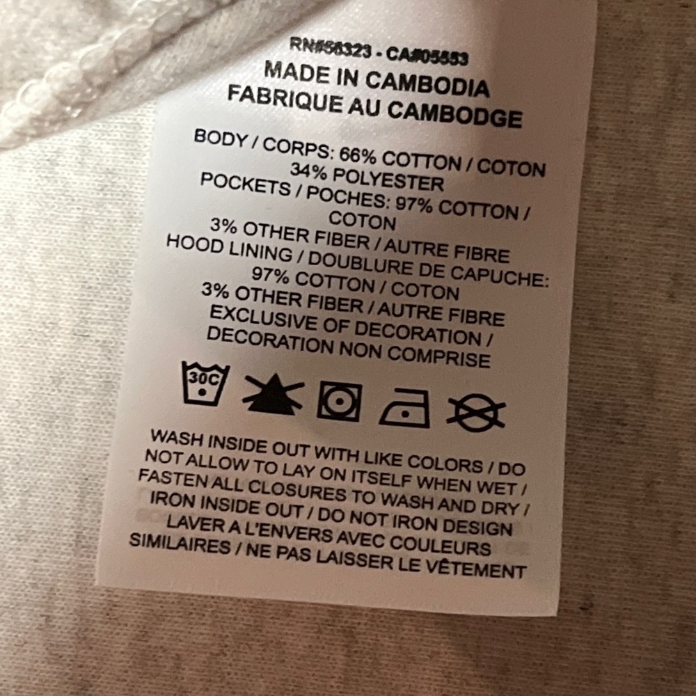 Nike Sportswear Tech Fleece Hoodie White Heather Grey Black DD4688-100 M… - Picture 11 of 11
